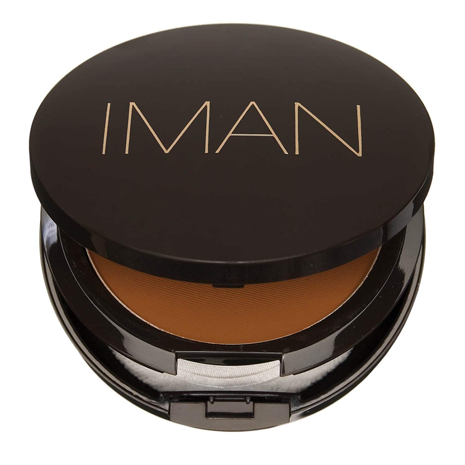 IMAN Luxury Pressed Powder, Earth Dark - oddros.shop
